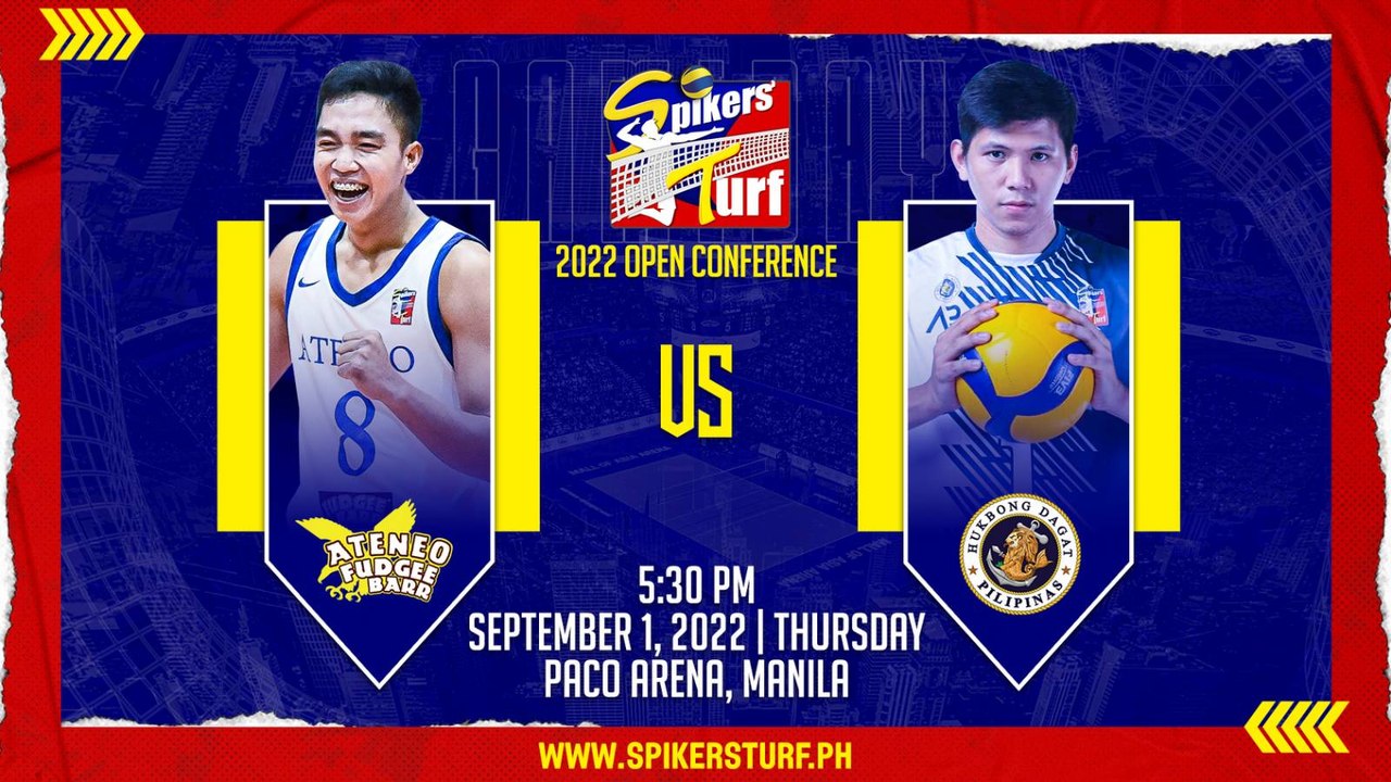 GAME 2 SEPTEMBER 1, 2022 | ATENEO-FUDGEE BARR vs PGJC NAVY SEA LIONS | 2022 SPIKER'S TURF S5 OPEN CONFERENCE