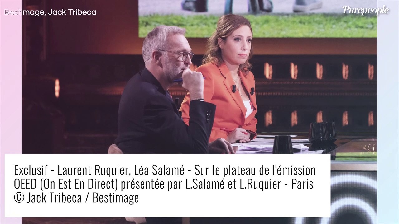 Léa Salamé et Laurent Ruquier brouillés ? Elle sort du silence et fait des révélations sur l'état de leur relation