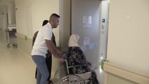 ESKİŞEHİR - İki yıldır yürüyemeyen Iraklı hasta Türkiye'de sağlığına kavuştu