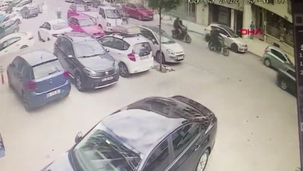 Altın taşıyan kuryeye silahla saldırdılar