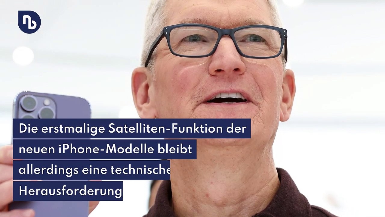 Notfall-SMS per Satellit, Selfie-Kamera und eSIM: Apple stellt das neue iPhone 14 vor