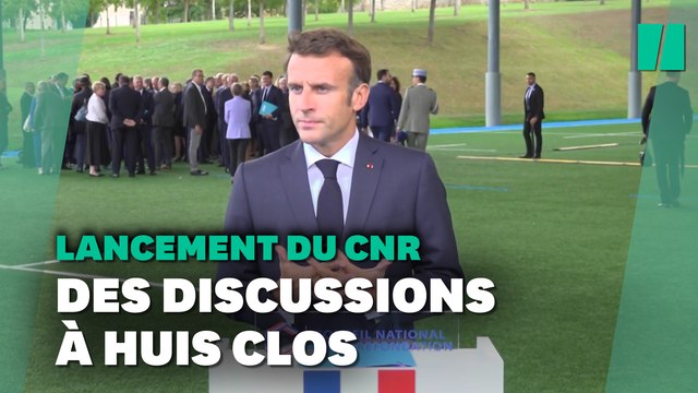 Les absents ont toujours tort : Emmanuel Macron lance le début du CNR