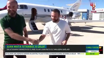 Galatasaray'ın yıldız oyuncusu İstanbul'a geldi