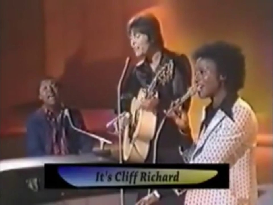 FIRE AND RAIN by Cliff Richard, Labi Siffre and Pearly Gates - Unreleased September 7 1974 TV Performance    + LYRICS