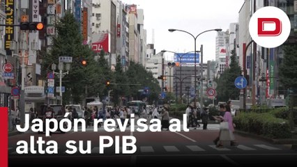 Japón revisa al alza hasta el 0,9 % el crecimiento de su PIB en abril-junio