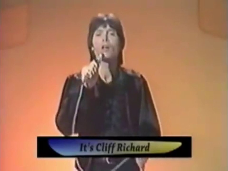 THE YOUNG ONES  by Cliff Richard - Unreleased  1974 TV Performance