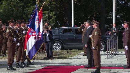 Balkan turunun son durağı: Erdoğan Hırvatistan'da