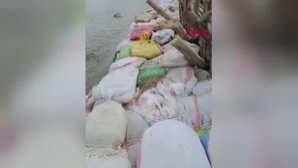 Pakistan'da taşan Manchar Gölü tehlike oluşturuyor