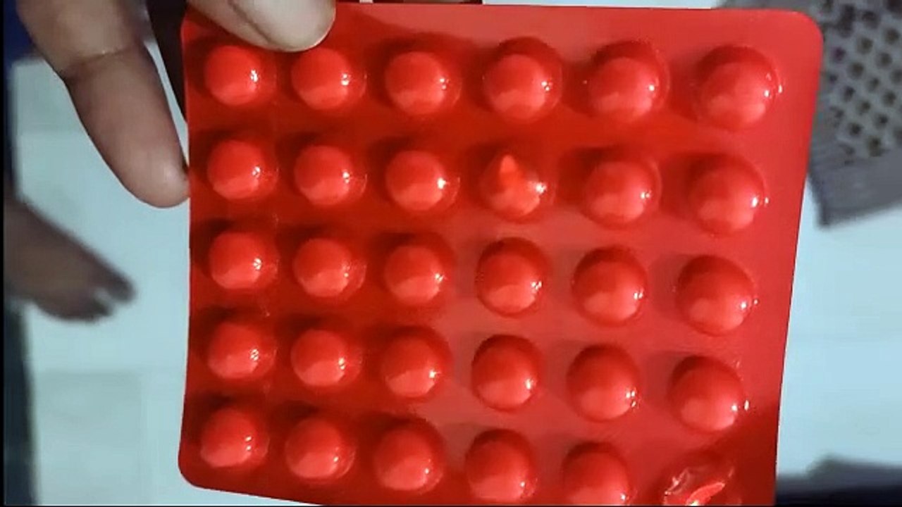 Half Tablet in a Strip