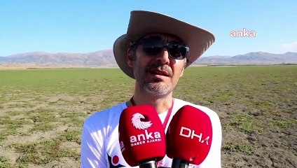 Susuzluğun ayak izleri: Karataş Gölü kurudu