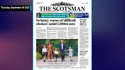The Scotsman Bulletin Thursday September 08 2022 #CostofLiving