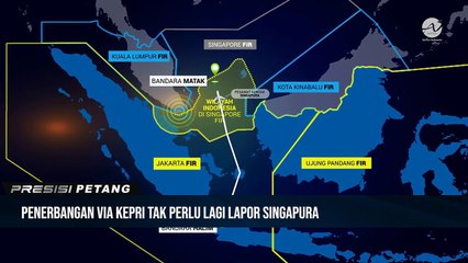 Presiden Jokowi berikan Pernyataan soal Kesepakatan Penyesuaian Flight Information Region