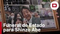 Protestas por el funeral de Estado del exmandatario nipón Shinzo Abe