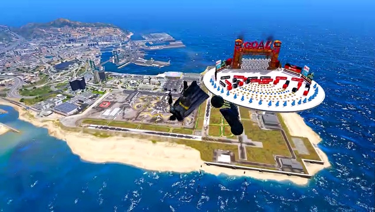 HOMEM ARANHA E AMIGOS SALTO COM MOTOS ! Desafio Spiderman Jump HULK ARMY - GTA V Mods