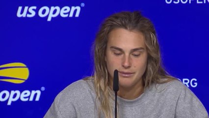 US Open - Sabalenka : "Ils m'ont enlevé une opportunité, et j'ai travaillé très dur pour celle-là"