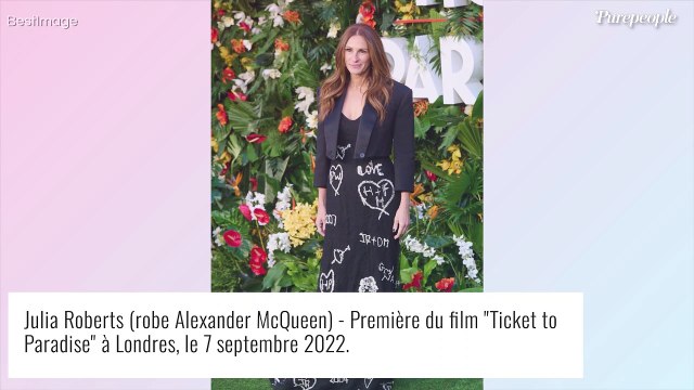 George et Amal Clooney : Couple rayonnant sur tapis rouge avec Julia Roberts, une grossesse annoncée