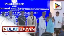 Change of Command and Retirement Ceremony, isinagawa ngayong araw sa headquarters ng Philippine Navy