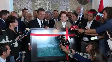 Akşener'den İmamoğlu'na ziyaret