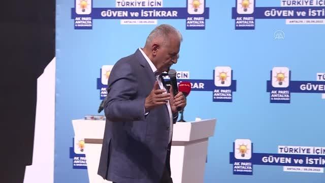 Antalya haberi | Binali Yıldırım: (Avrupa ülkelerindeki enerji sorunu) Buraya gelsinler, hem insanımız hem iklimimiz sıcak, Antalya onları bekliyor