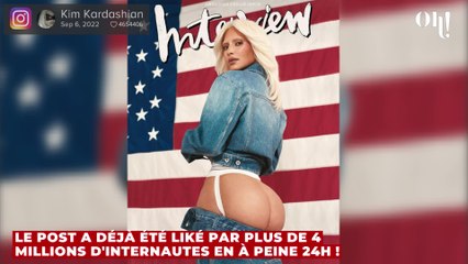 Méconnaissable, Kim Kardashian casse internet avec une photo spectaculaire de ses fesses