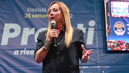 Elezioni, Meloni: "Stato alleato di famiglie, imprese e cittadini"