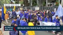 Demonstrasi Tolak Kenaikan Harga BBM, Mahasiswa Malang Sindir Perayaan Ultah Puan