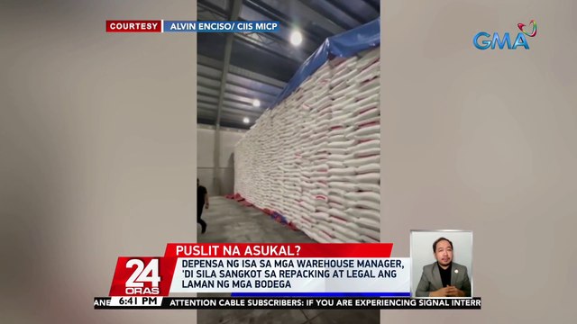 180,000 sako ng asukal, nakita sa magkakahiwalay na bodega sa Meycauayan, Bulacan; may mga hinihinalang smuggled na asukal na nire-repack daw para magmukhang locally manufactured | 24 Oras