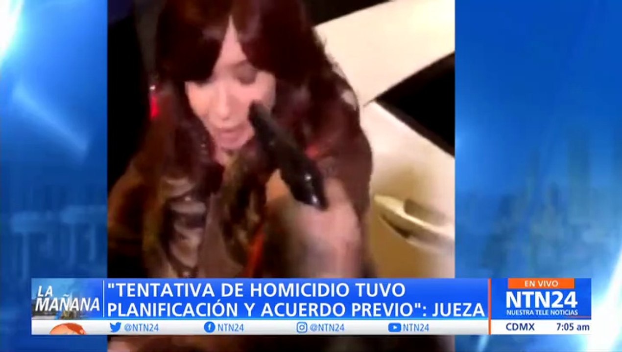 Imputan cargos por intento de homicidio a los dos sospechosos del ataque a Cristina Fernández