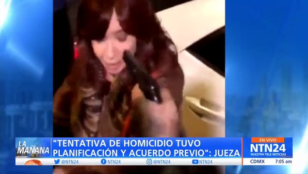 Imputan cargos por intento de homicidio a los dos sospechosos del ataque a Cristina Fernández
