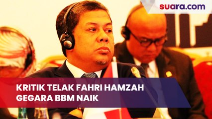 Kritik Fahri Hamzah Gegara BBM Naik: Sindir PKS Cari Muka hingga Bilang Pejabat Jangan Sok Hebat