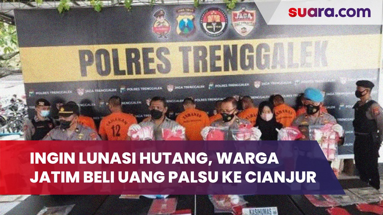 Ingin Lunasi Hutang, Warga Jawa Timur Jauh-jauh ke Cianjur untuk Beli Uang Palsu