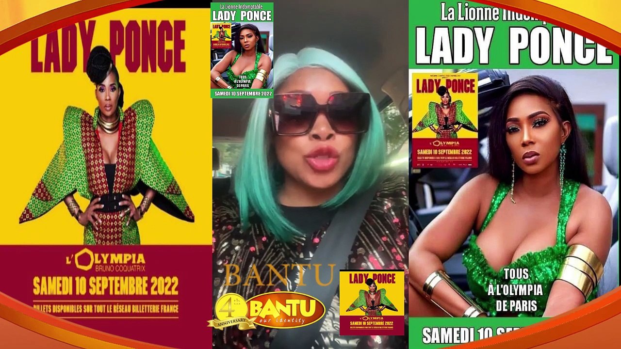 JE NE SERAI PAS A OLYMPIA JE CHERCHE MON ARGENT  MAIS JE SOUTIEN LADY PONCE - COCO ARGENTEE