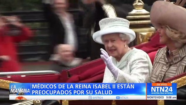 Estado de salud de la Reina Isabel II preocupa a sus médicos