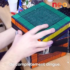 Grégoire collectionne les records du monde de Rubik's Cube