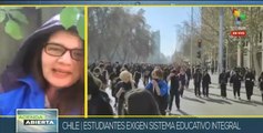 Estudiantes convocan marcha en Chile por mejoras en la enseñanza