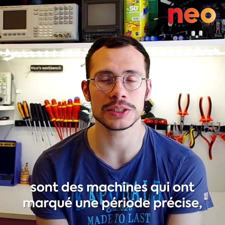 Passionné de vieux objets électroniques, Nicolas entend préserver le patrimoine informatique