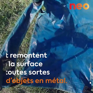 Baptiste et Quentin ont une passion singulière : la pêche à l'aimant