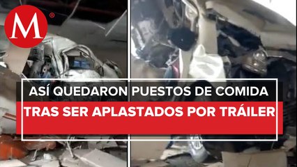 Protección Civil de Cd. Juárez continúa con labores de rescate tras choque de tráiler