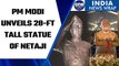 PM Modi unveils statue of Netaji Subhas Chandra Bose, inaugurates Kartavya Path | Oneindia News*News