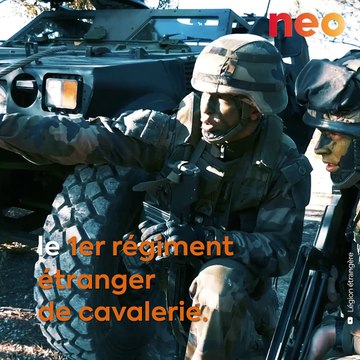 L'adjudant Stéphane du 1er REC va connaître son premier défilé du 14 Juillet avec la Légion