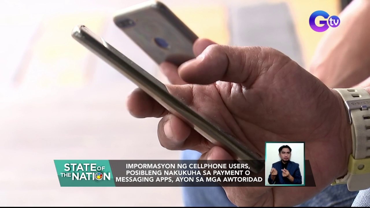 Impormasyon ng cellphone users, posibleng nakuk...