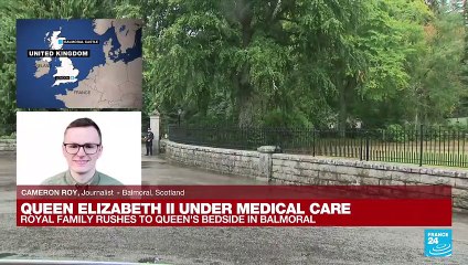 Queen Elizabeth's family rush to side of ailing monarch