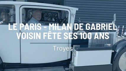 Le Paris - Milan de Gabriel Voisin fête ses 100 ans