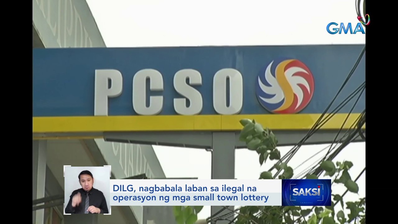 DILG, nagbabala laban sa ilegal na operasyon ng mga small town lottery | Saksi