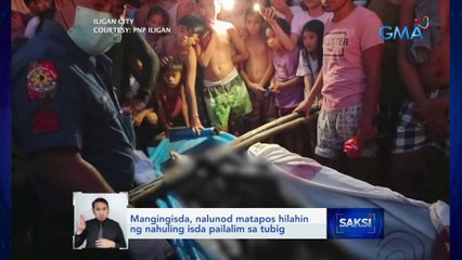 Mangingisda, nalunod matapos hilahin ng nahuling isda pailalim sa tubig | Saksi