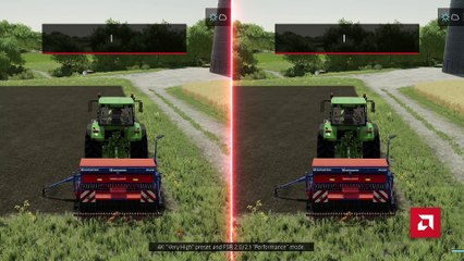 Primer vistazo a AMD FSR 2.1 que se estrena  primero en Farming Simulator 22