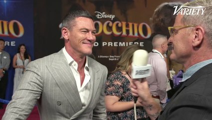 Luke Evans Pinocchio Red Carpet