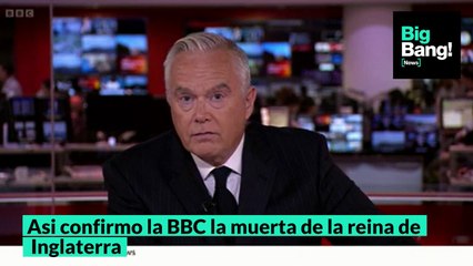 Asi dio a conocer la BBC la muerte de la reina de inglaterra