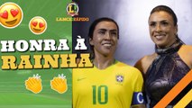LANCE! Rápido: Marta recebe estátua na CBF, Diego Alves abre o jogo sobre saída do Flamengo e mais!