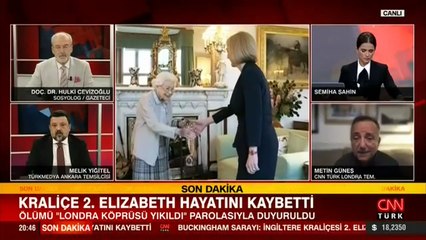 Kraliçe 2. Elizabeth 96 yaşında hayatını kaybetti